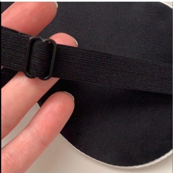 Silk Sleeping Eye Mask Hashtag SleepingB Black - Picture 6 of 7